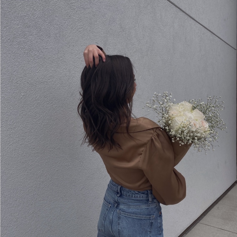 Altar'd State Brown Bodysuit